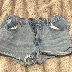 Denim Distressed Women's Shorts